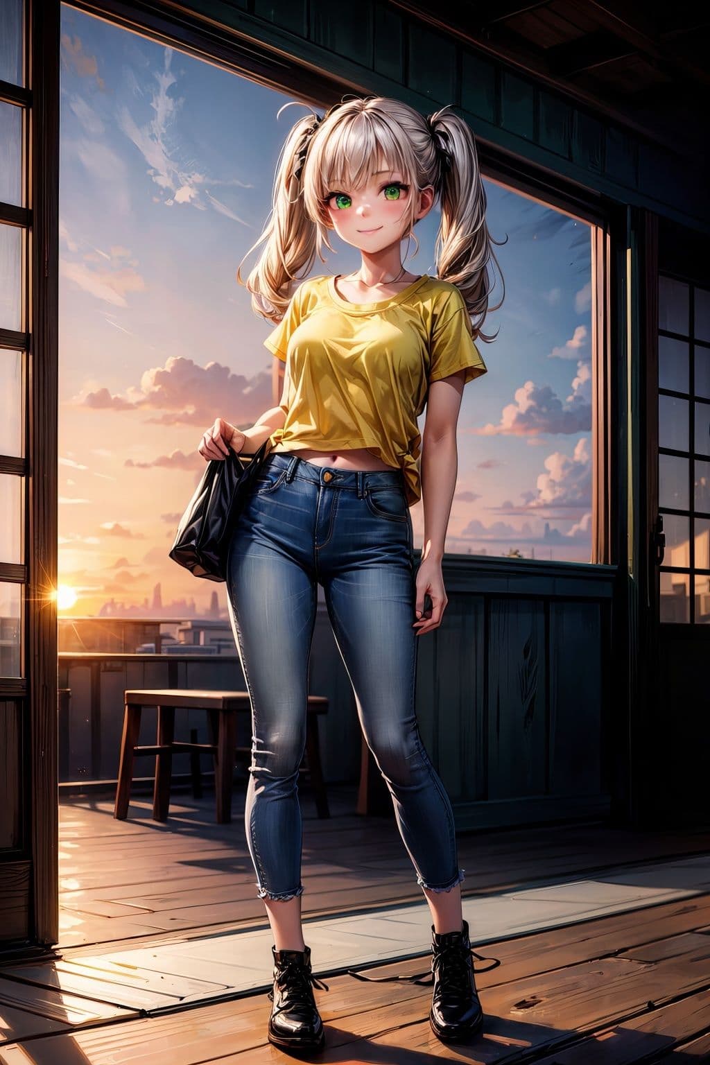 破廉恥 ジーンズ娘 サンプル 3