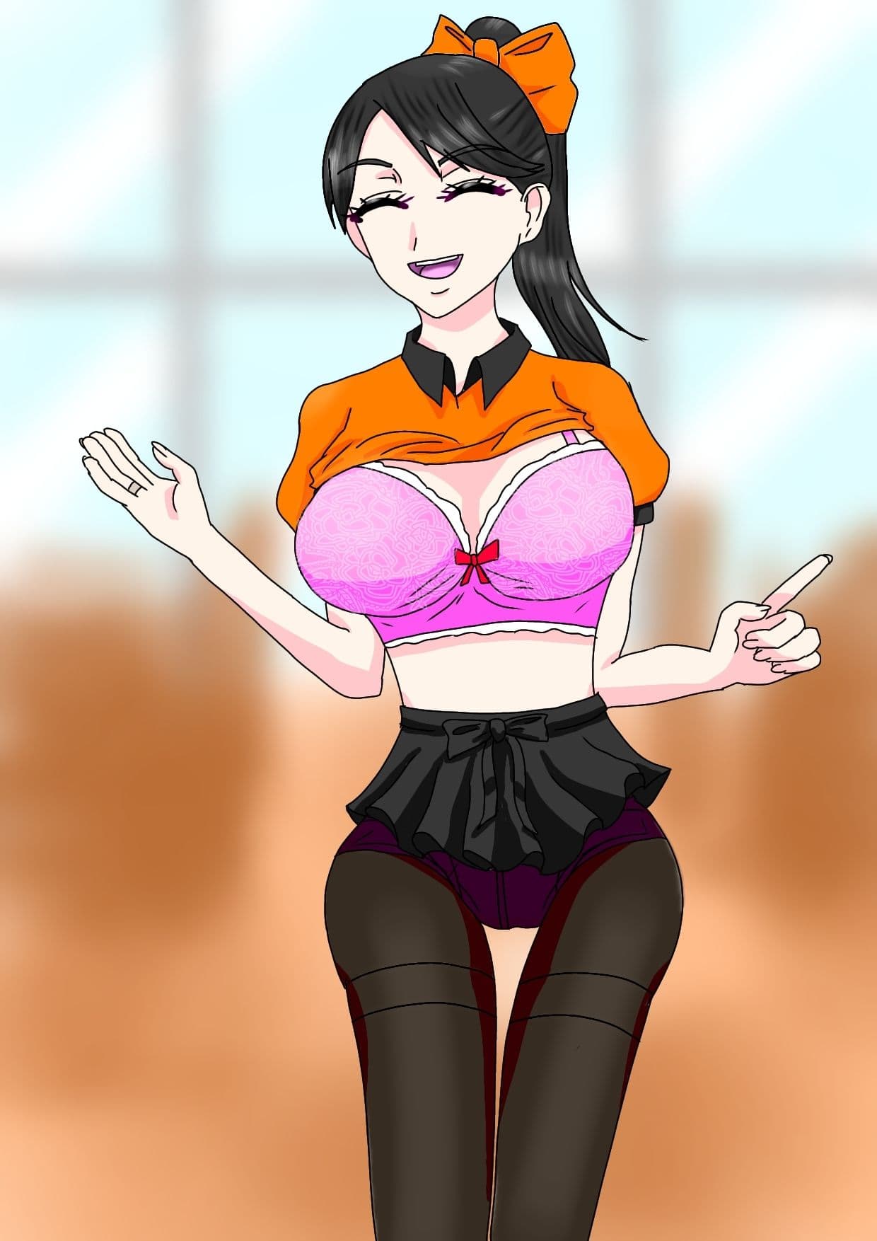 ファミレス4人時間停止姦 サンプル 3