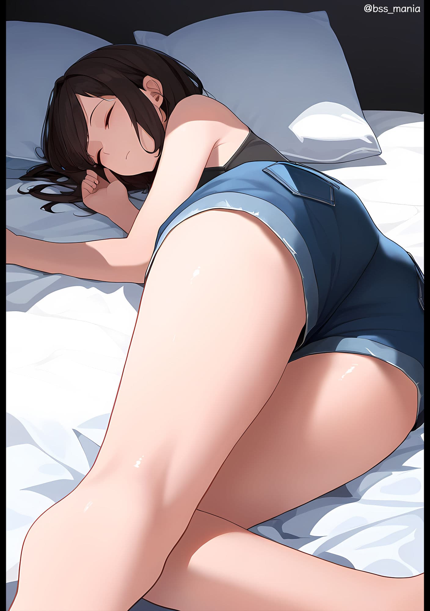 寝てるセフレのケツ 僕が先に好きだったあの子が… サンプル 3