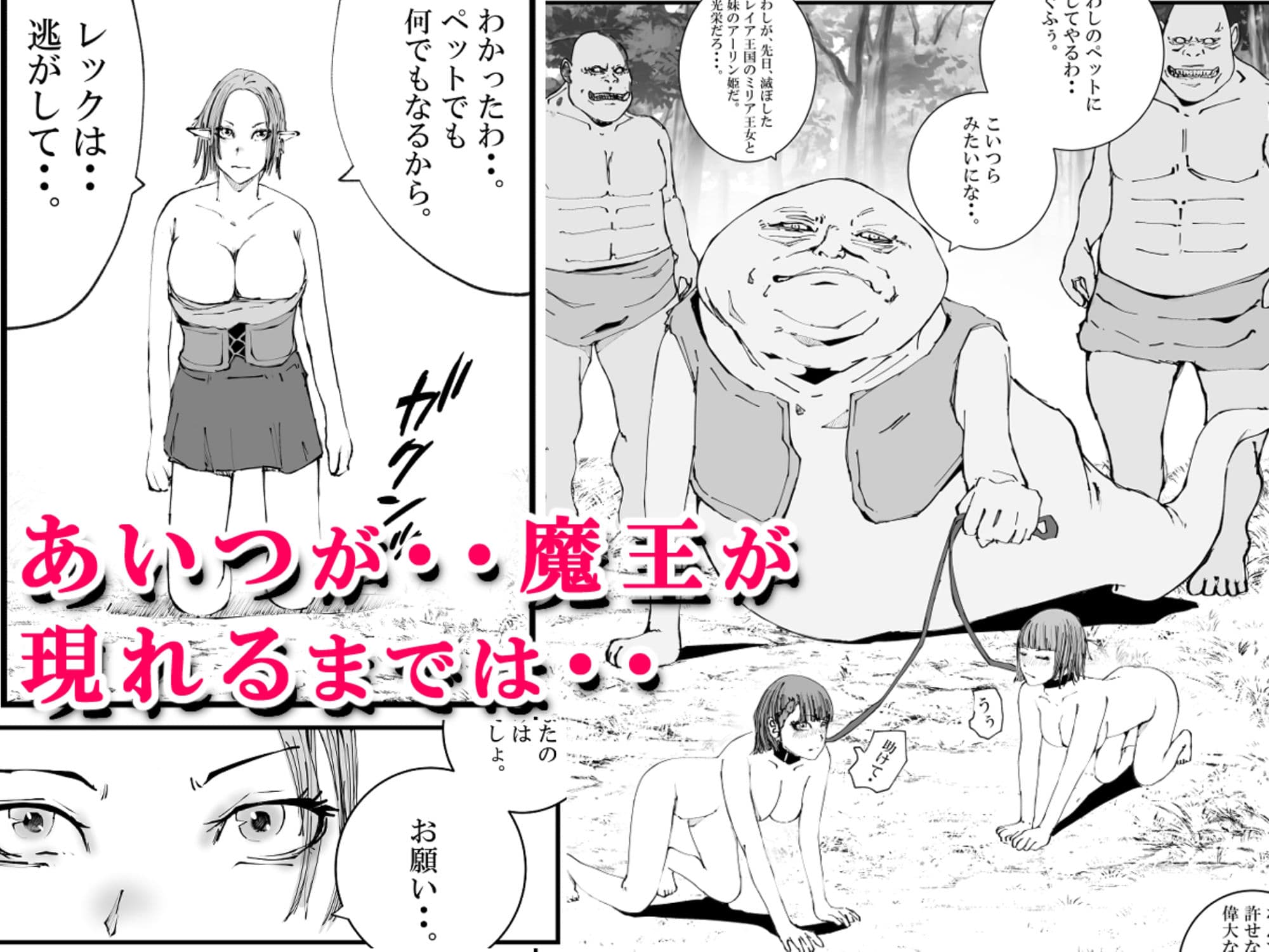 エルフのママが、魔王にペット調教された。 サンプル 4