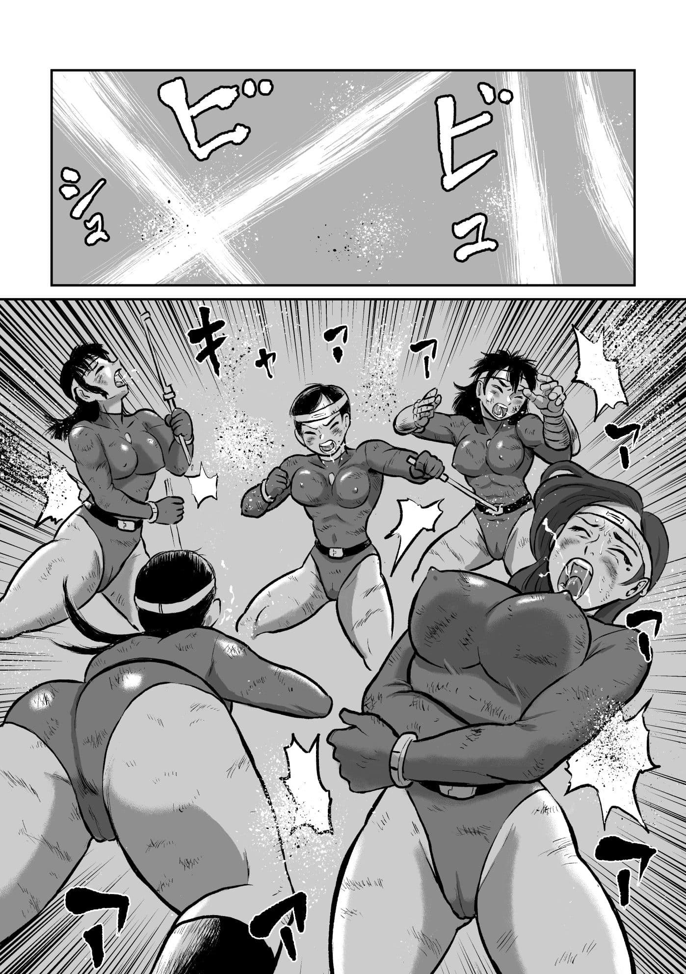 女戦闘員VS強化少女 サンプル 10