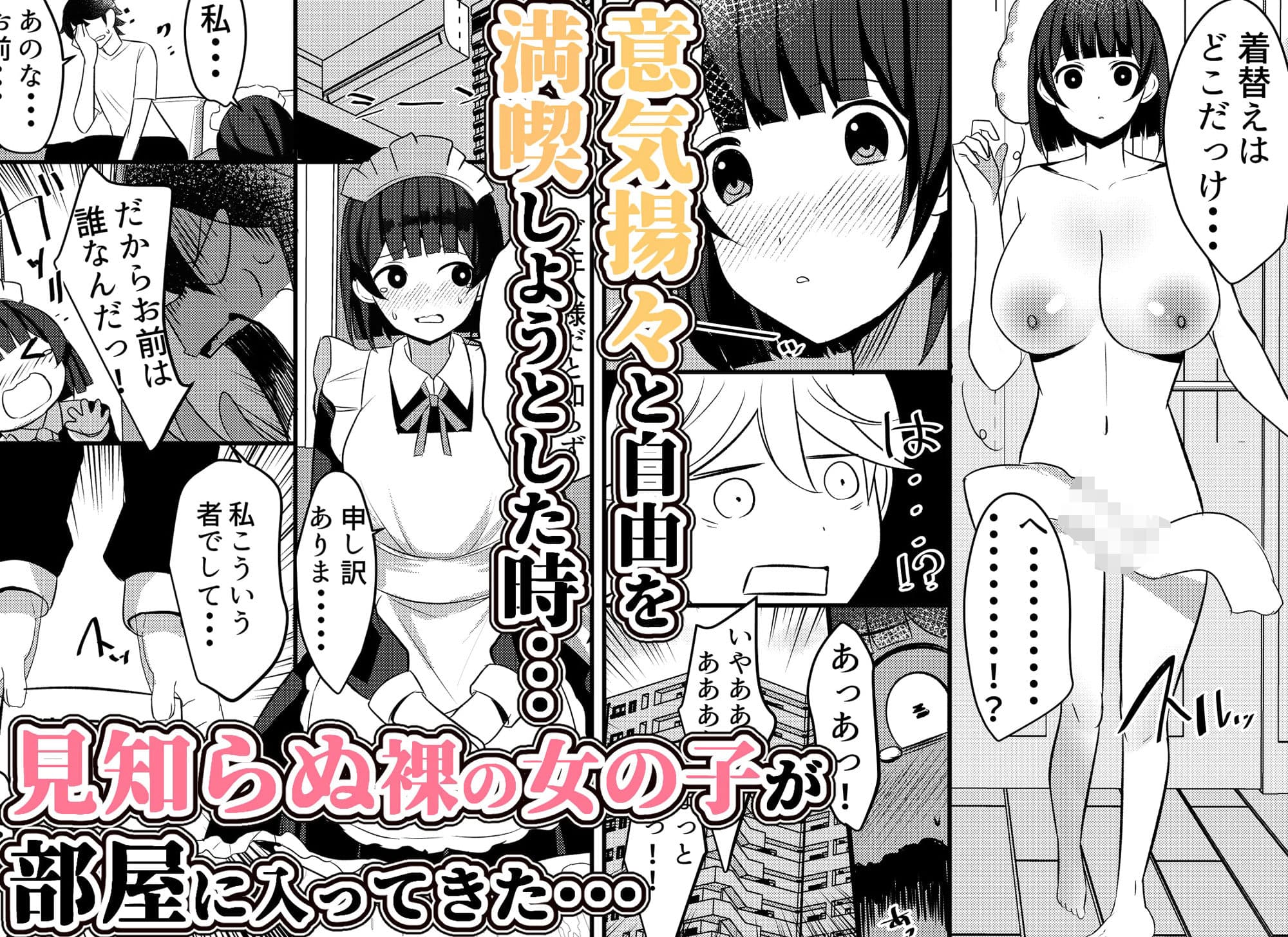 メイドちゃんと一緒。ご主人様とご奉仕メイドのヤリまくり性活 サンプル 2