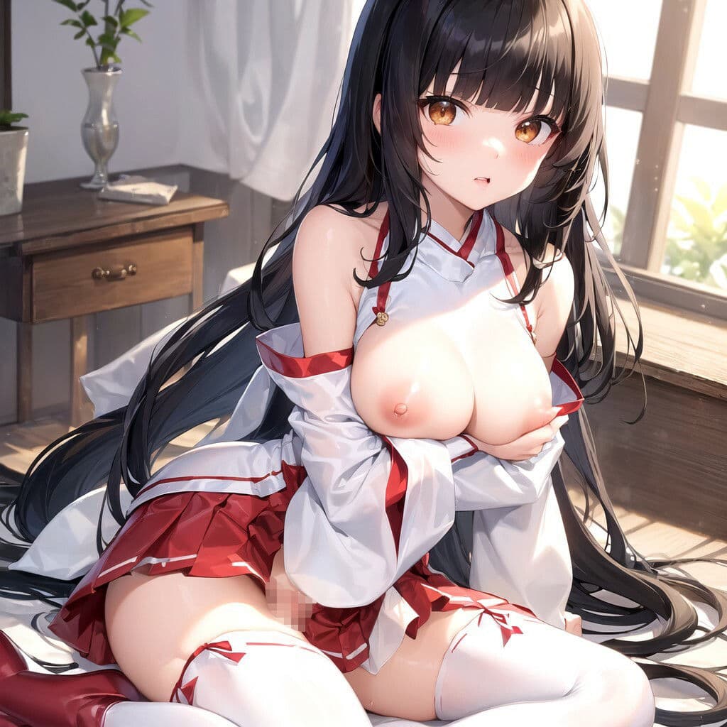 大量中出し！神社でSEX！イかせまくり！ サンプル 2