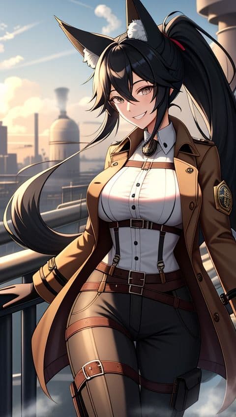 炎の狐のコスプレ・クイーン サンプル 1