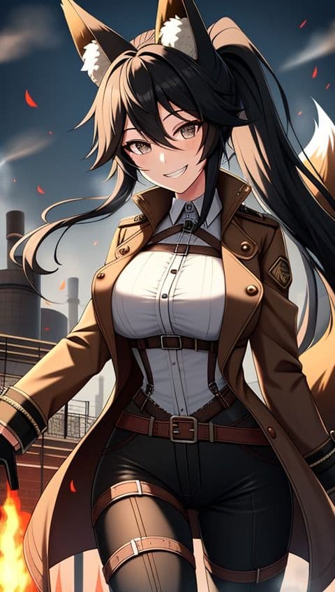 炎の狐のコスプレ・クイーン サンプル 3