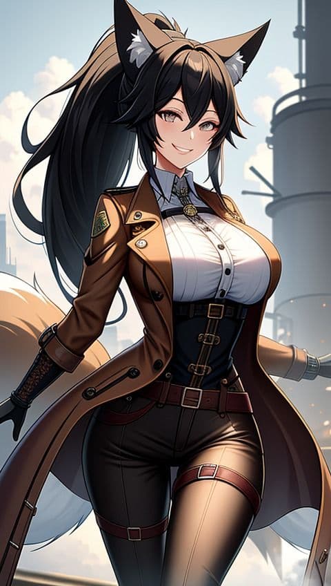 炎の狐のコスプレ・クイーン サンプル 6