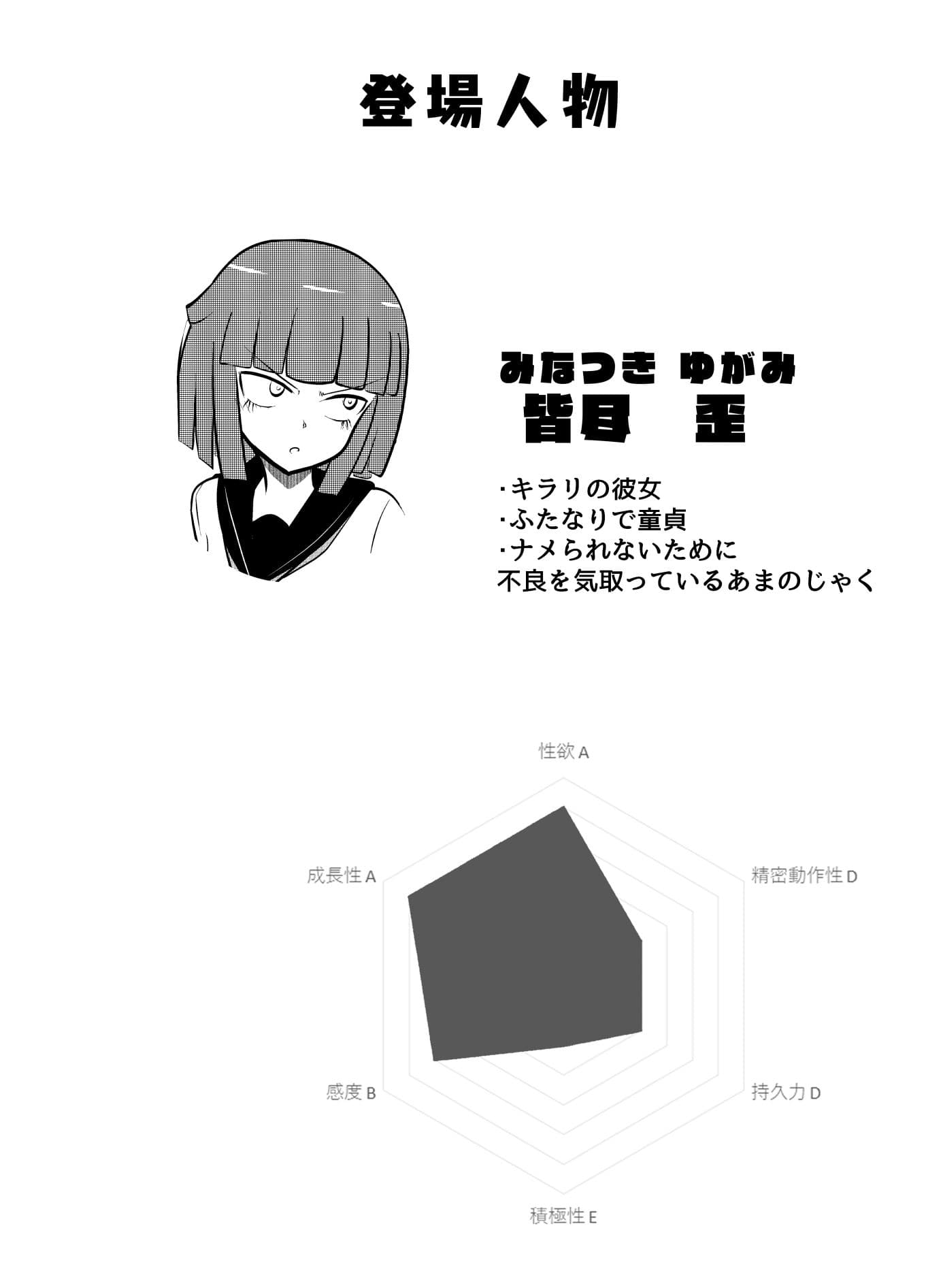 童貞ふたなりと絶対にやらせない彼女 サンプル 1