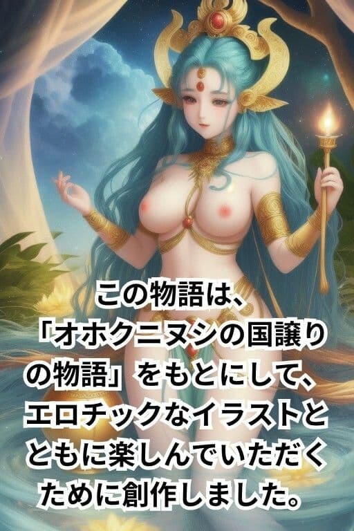 女神だけの日本神話 オホクニヌシの国譲りの物語 サンプル 1