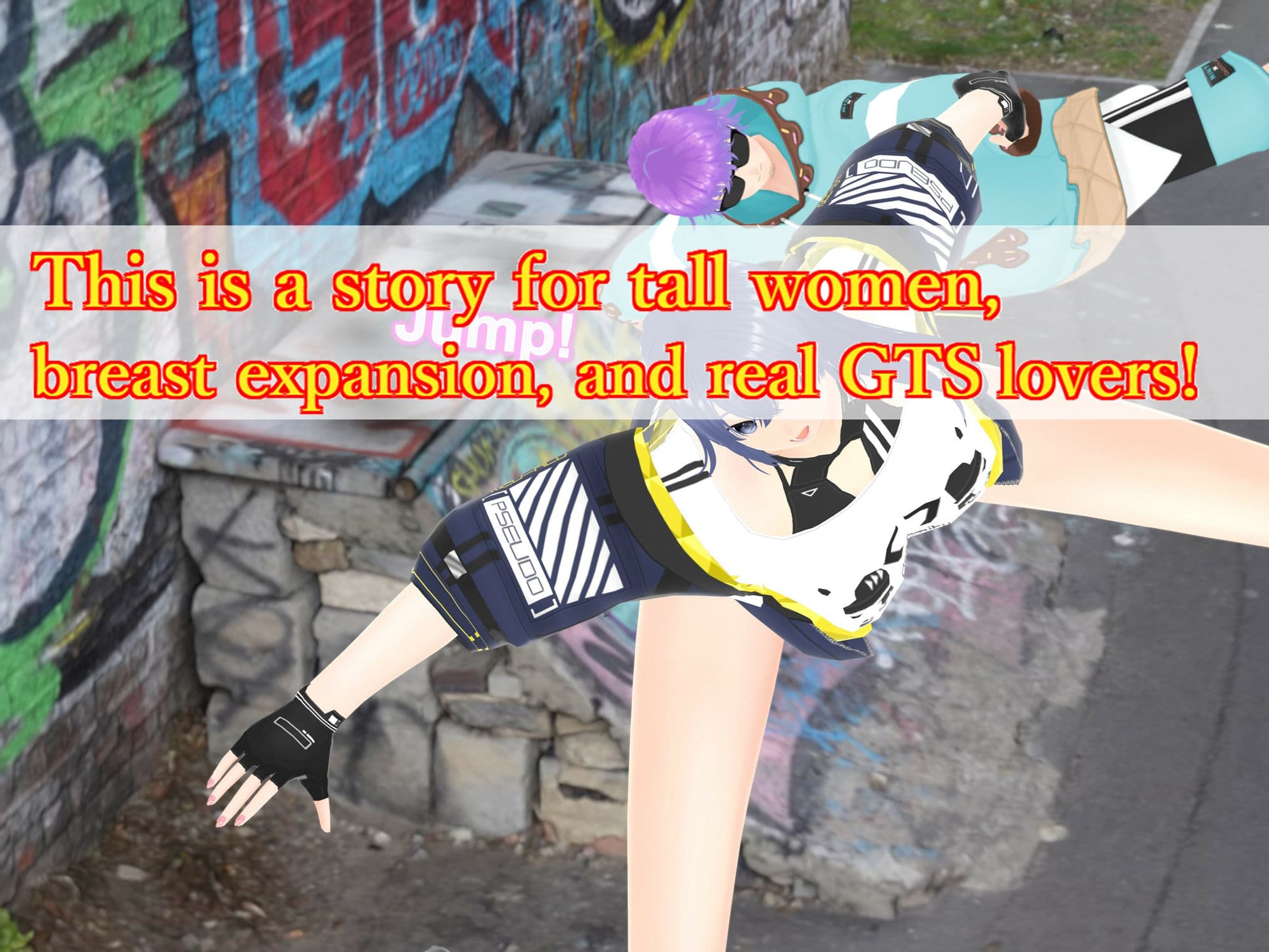 Outgrowing only girls， Overtake boys， Growth sound street culture Arc サンプル 3