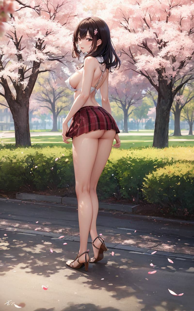 おっぱい・お尻満開日和:花より体、期待の新人。 サンプル 1