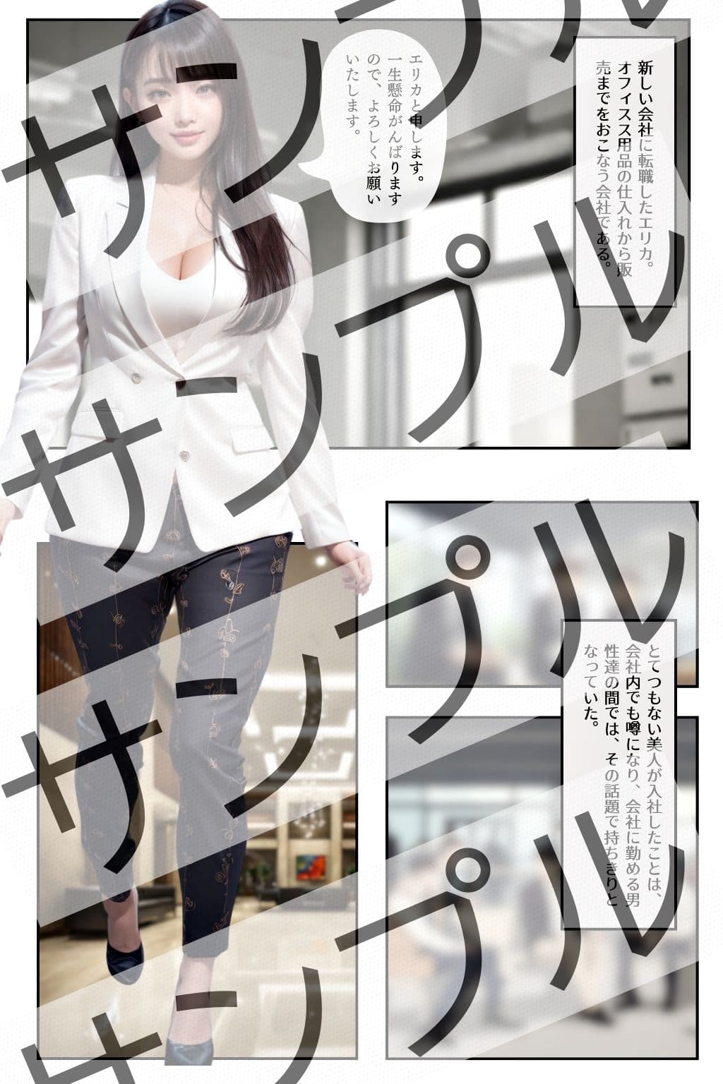 危険なOLエリカ vol.2 3人の男編（1） サンプル 1