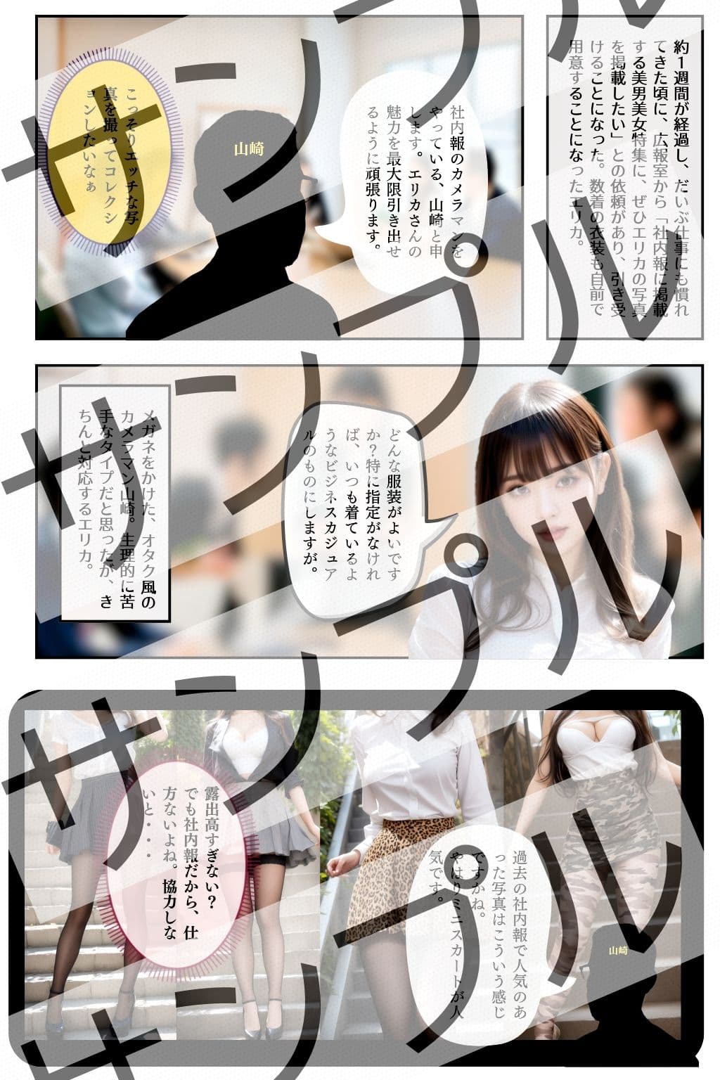 危険なOLエリカ vol.2 3人の男編（1） サンプル 2