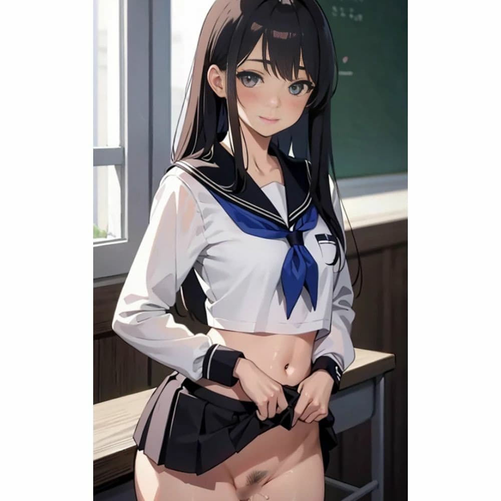 美少女のノーパンパンチラ サンプル 8