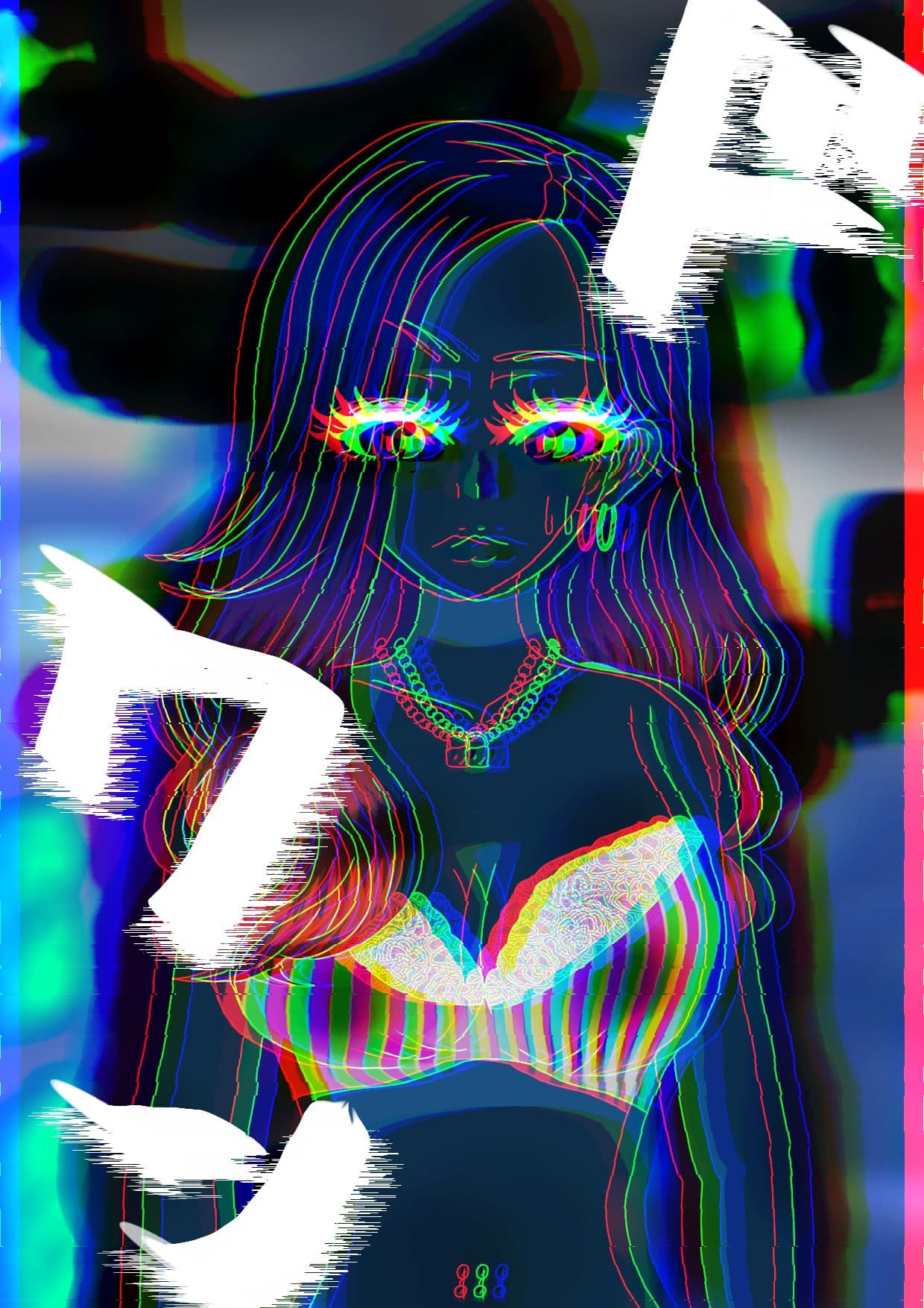 ギャル3人時間停止強●【レズ】 サンプル 4