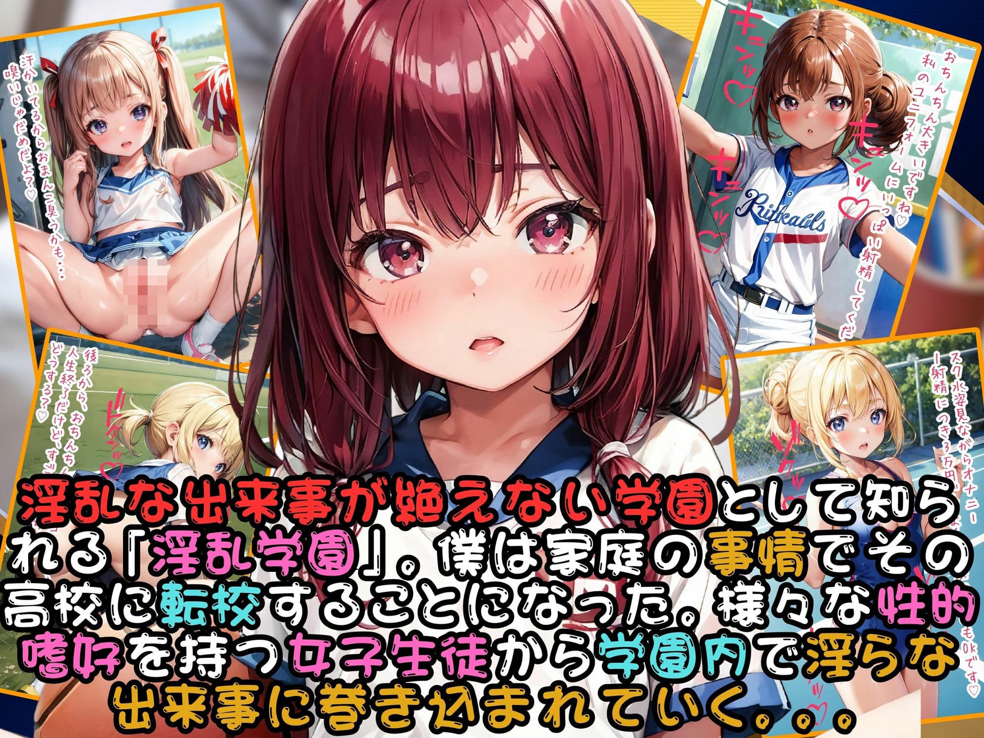 淫乱学園〜部活少女とエッチ〜 サンプル 1