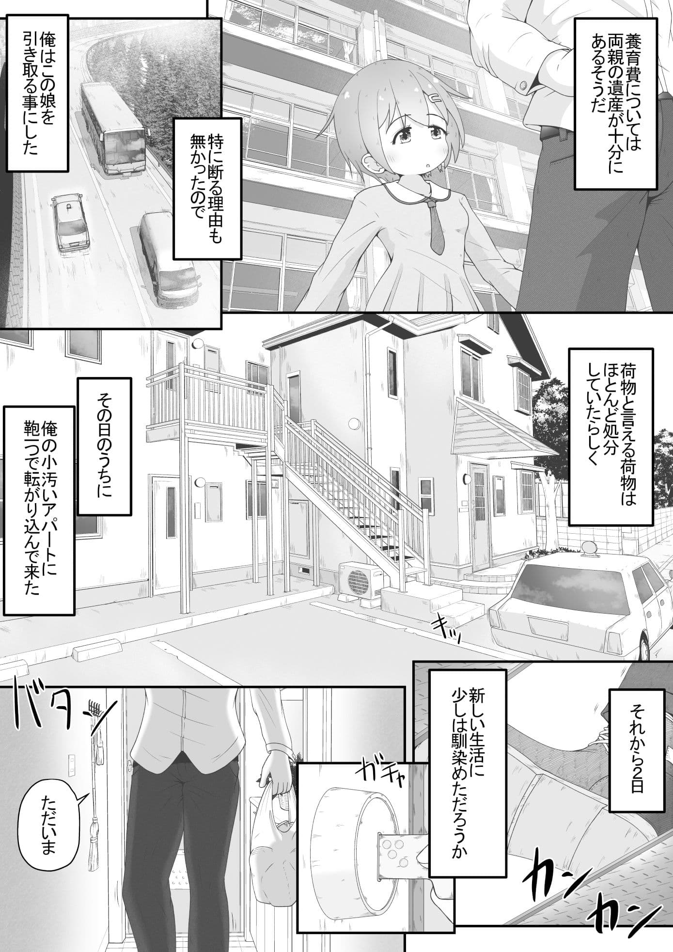 身寄りのない女の子を引き取る事になったので無許可で性奴●にするお話 サンプル 2