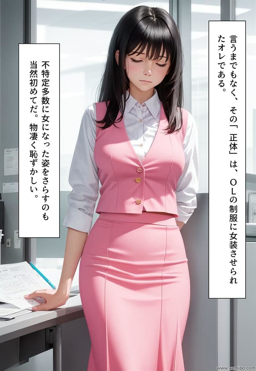 女体化カンパニー 男性社員を女に変えてセクハラざんまい！ サンプル 9