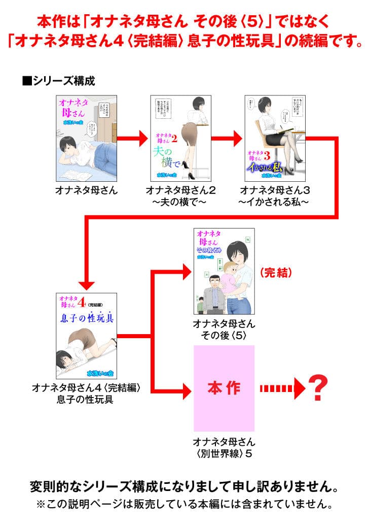 オナネタ母さん〈別世界線〉5 サンプル 1