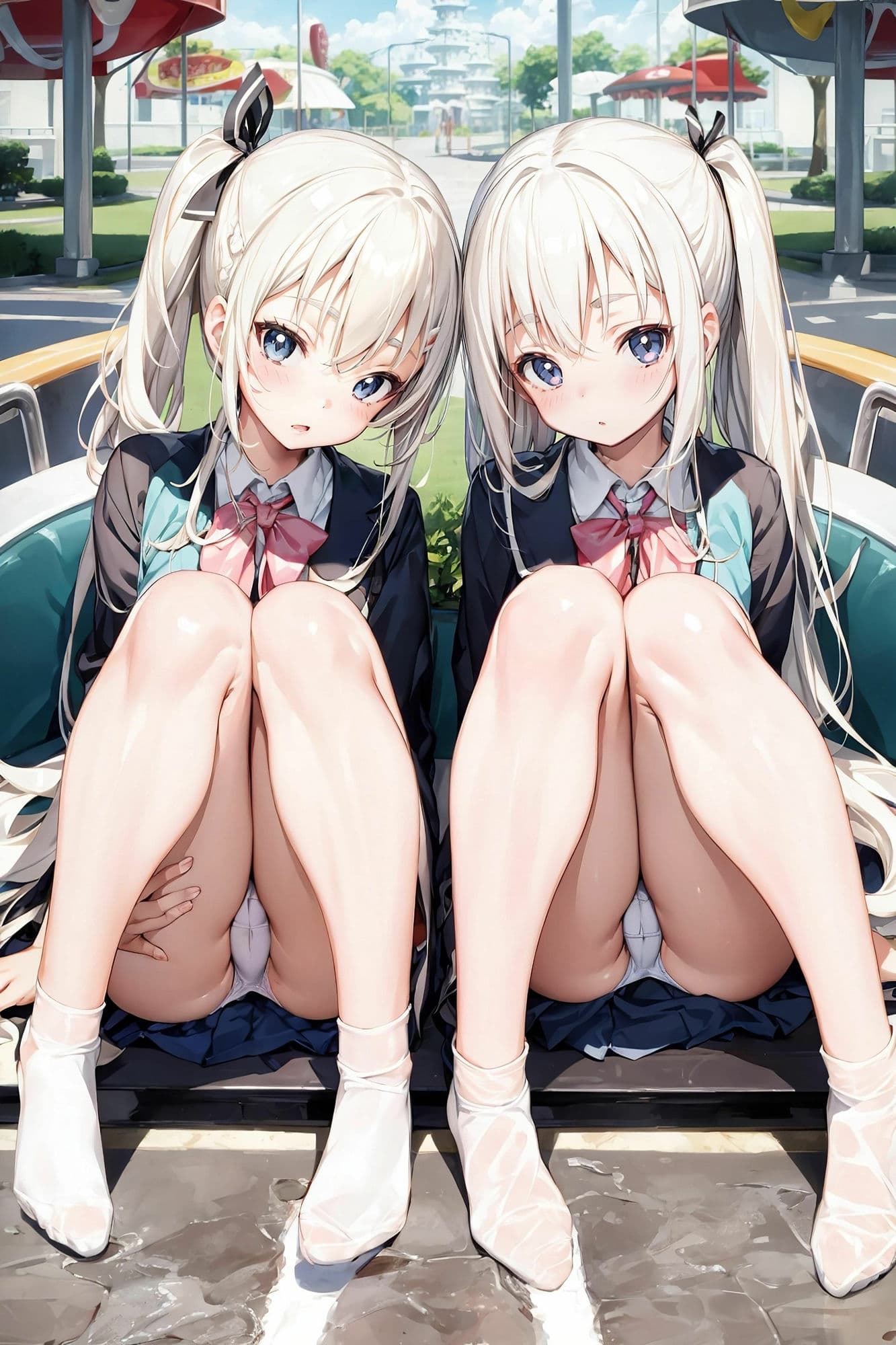 中出し可能なハーレム遊園地！ サンプル 7