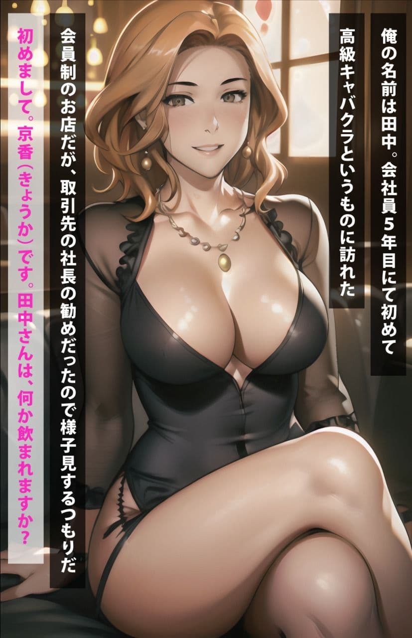 橘さんの淫乱日記〜会員制高級キャバ編〜 サンプル 1
