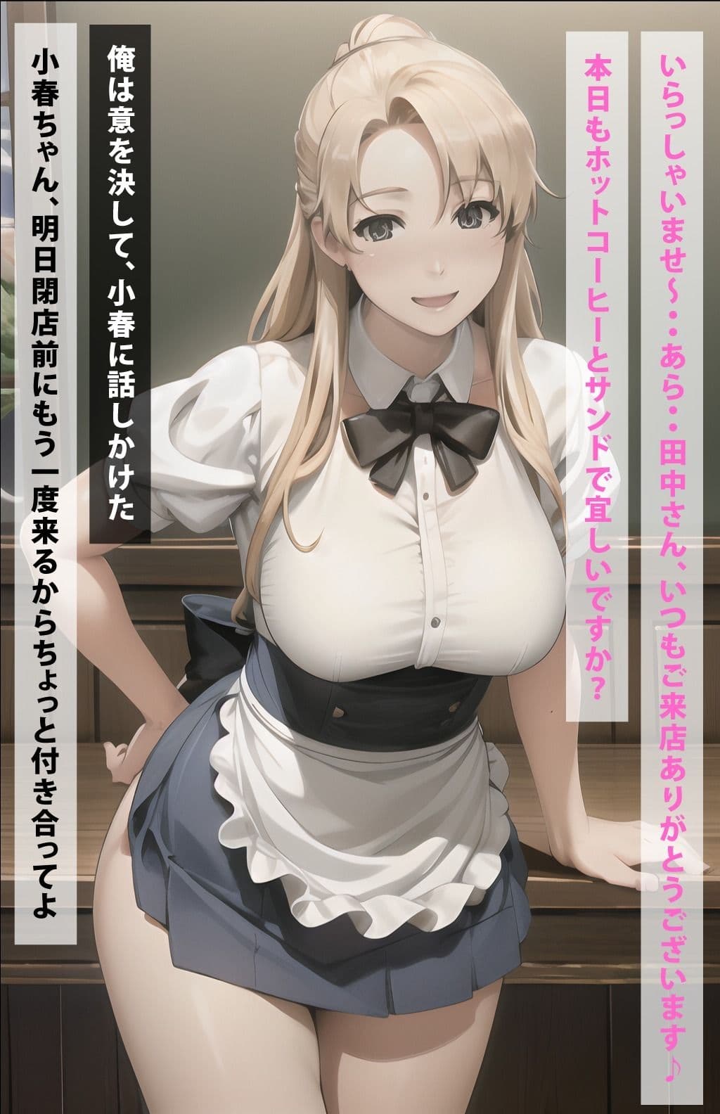 カフェで橘小春をナンパして中出し サンプル 2