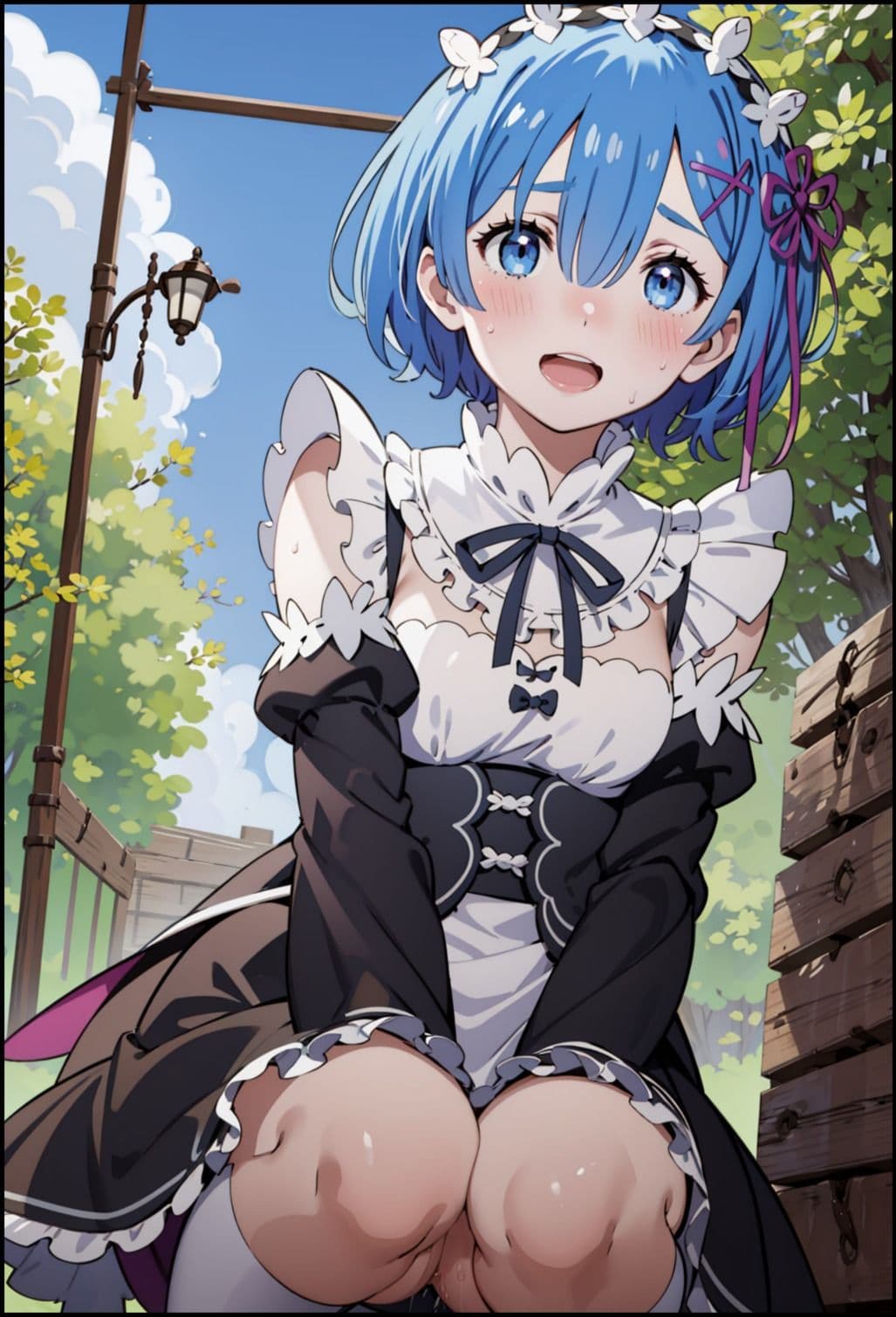 【過激】鬼がかったイキかた。（Re:ゼロ_〇ム） サンプル 2