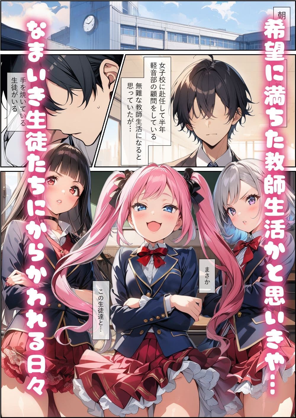 催●アプリでなまいき生徒をわからせ性指導 Vol.1 サンプル 1