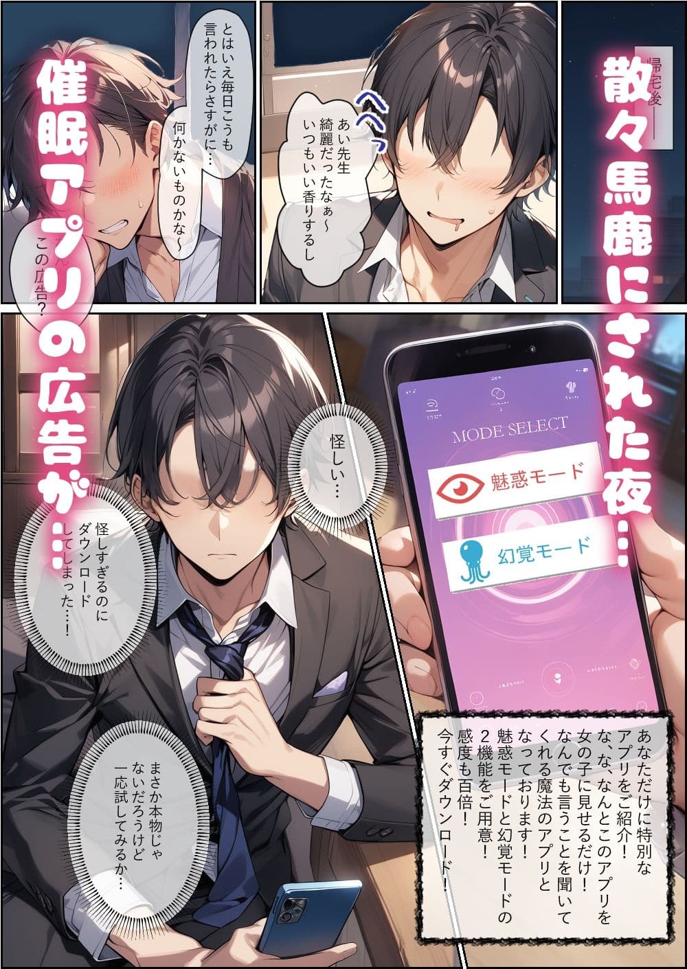 催●アプリでなまいき生徒をわからせ性指導 Vol.1 サンプル 2