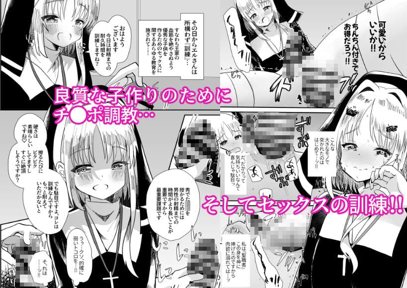 転生したら男の娘シスターさんに性教育されるも俺が無双しちゃう本 サンプル 3