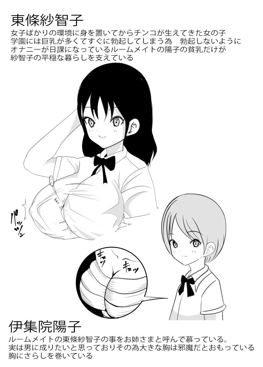 女の子にチンコが生えたら最強説、男は要らない サンプル 8