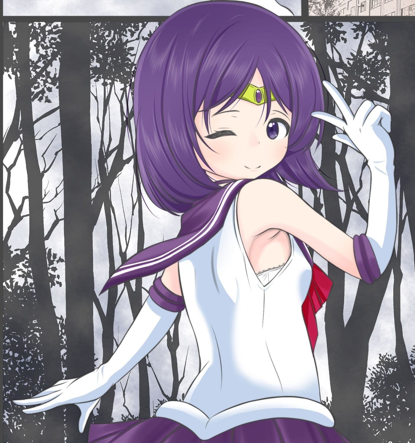 「映画ジャン●ダルク」のレ●プシーンの様に掴み上げられ剣で刺されそのままレ●プされるセーラ●サターン サンプル 5