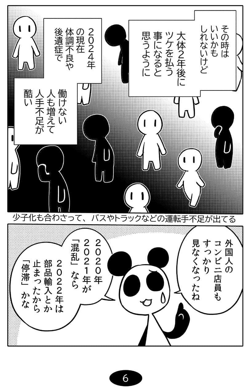 コロナウイルスと過ごす日常〜2022年・2023年の記録〜 サンプル 4