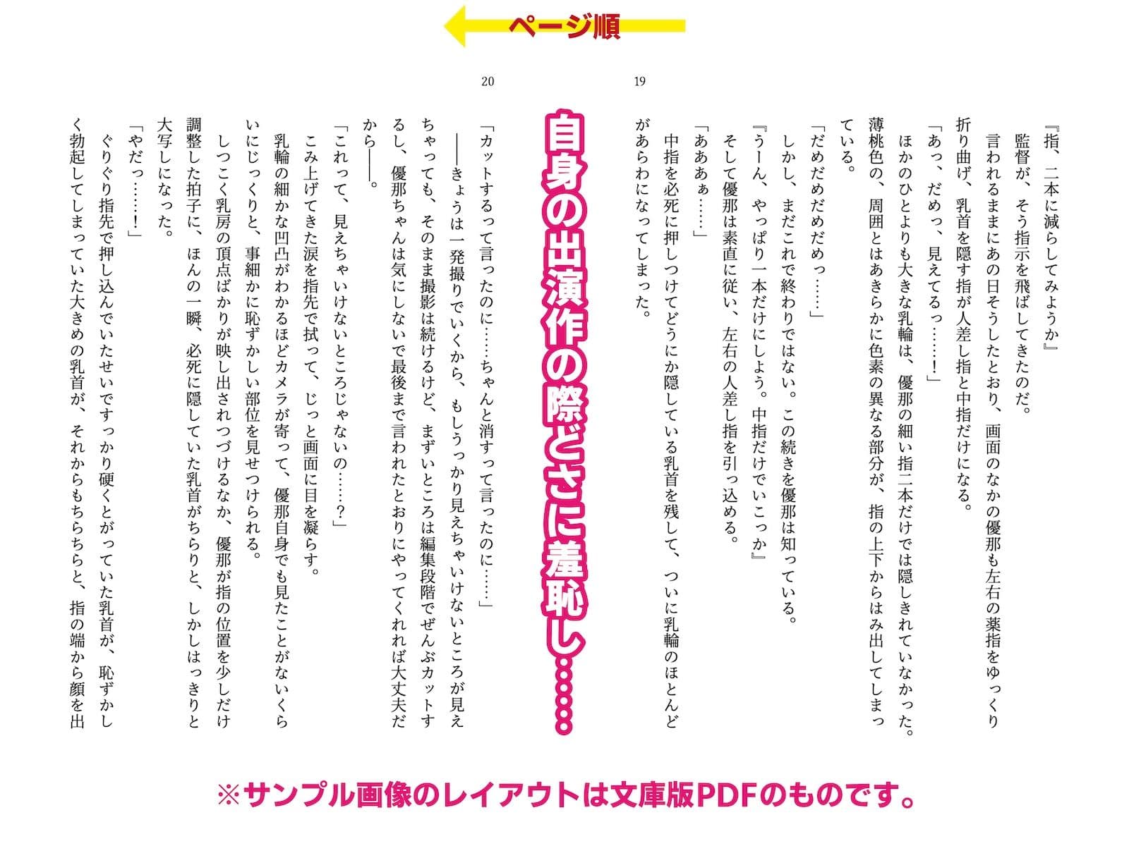 イメージビデオに出演したら挿入がないだけでほぼAVみたいな撮影だった話 サンプル 2