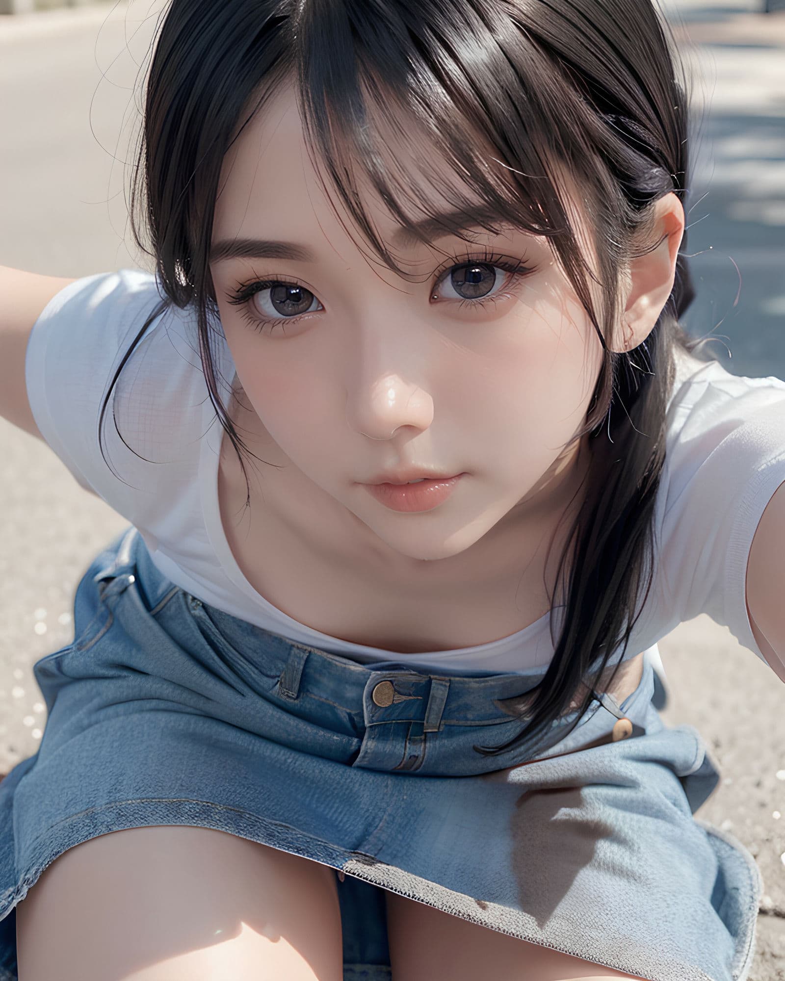 デニムスカート サンプル 1