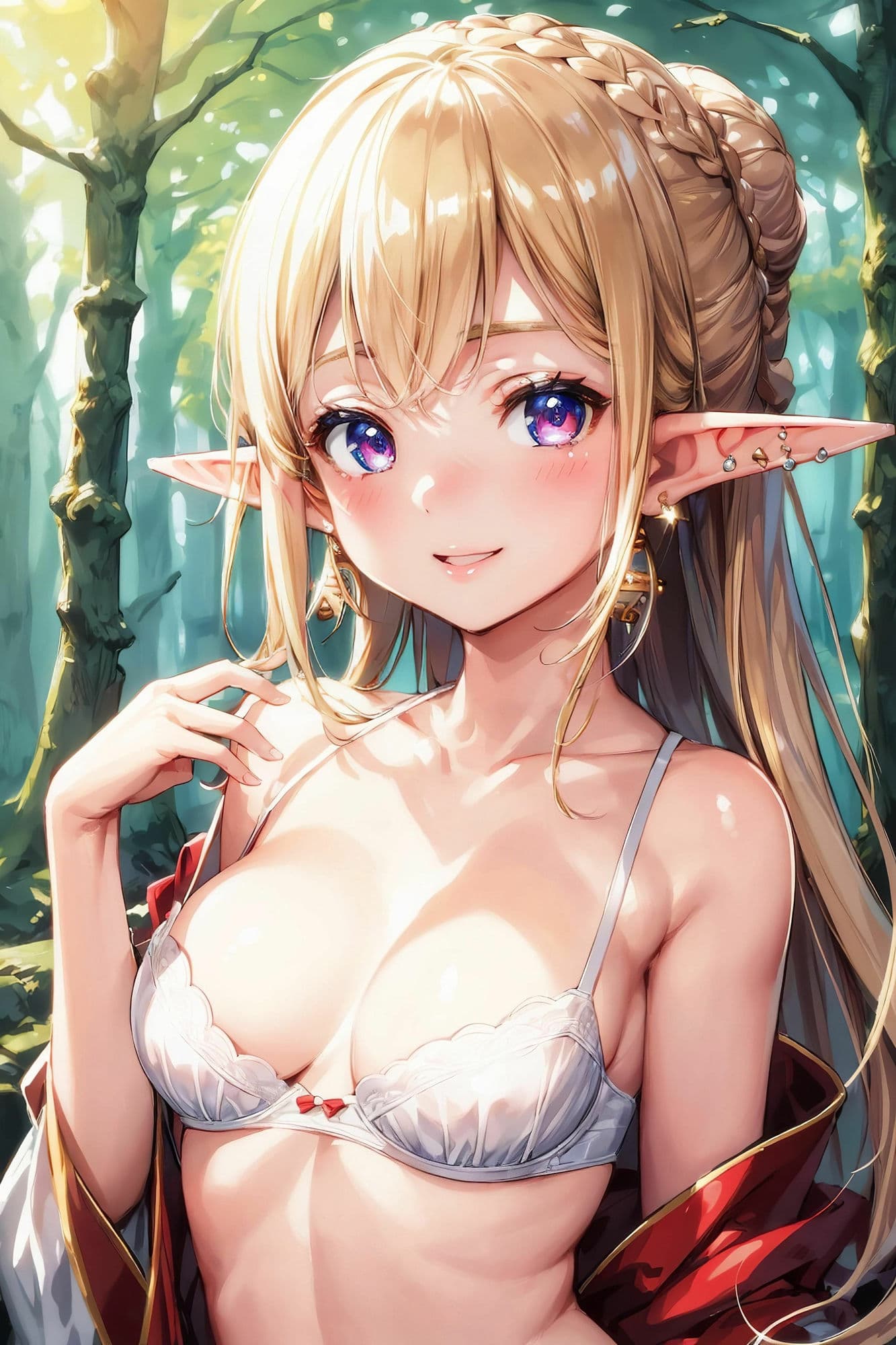 冒険者が発情！夢のエルフ学園！ サンプル 8