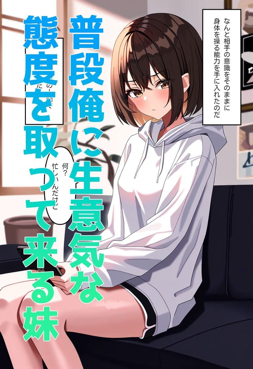 生意気な妹を洗脳して恥ずかしいことをさせる サンプル 1