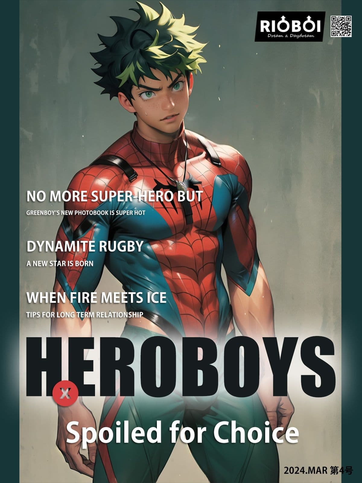 仮想グラビア雑誌HxEROBOY4号:両者一択 サンプル 5