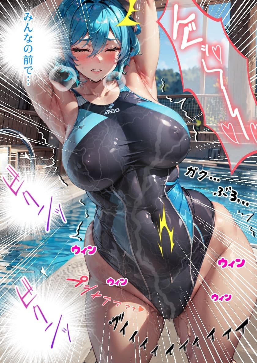 【女子水泳部編】魔法のポーションで無精転性 サンプル 5