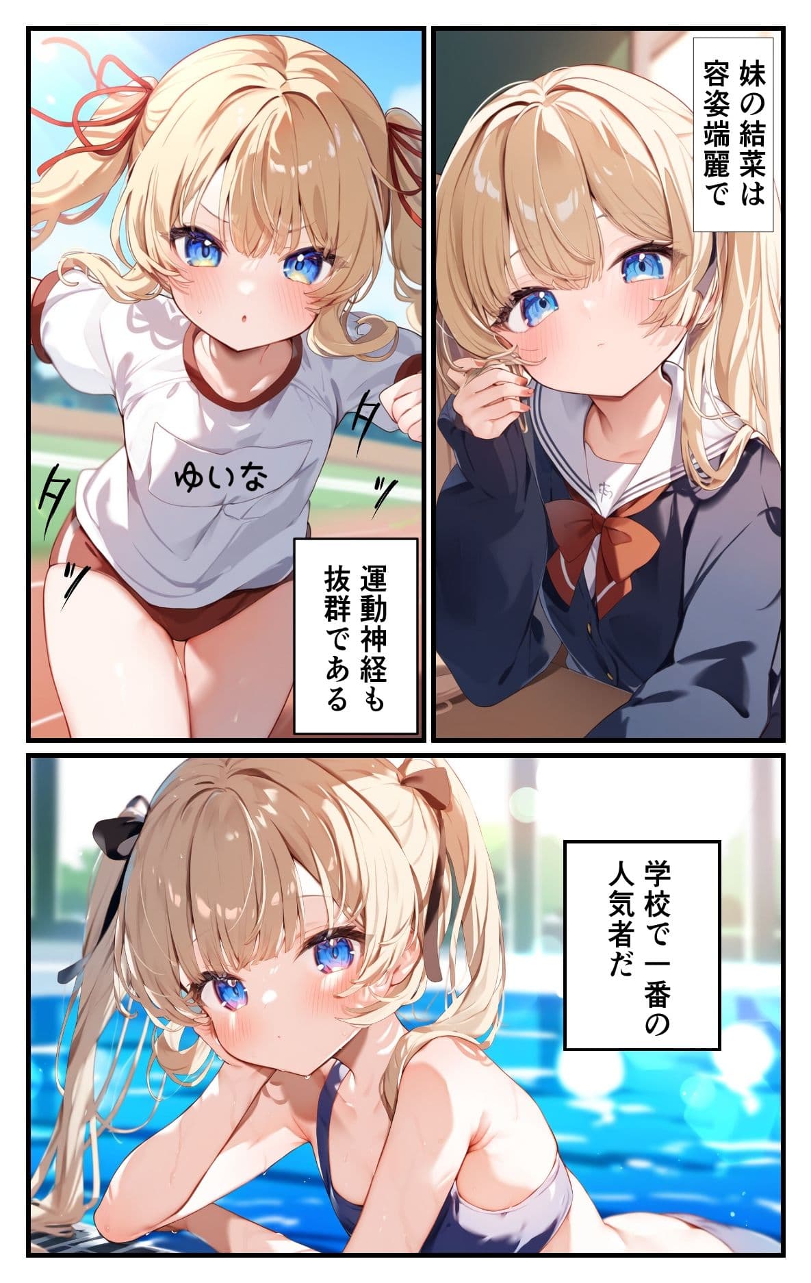 いつも無防備な妹がエロすぎる サンプル 1