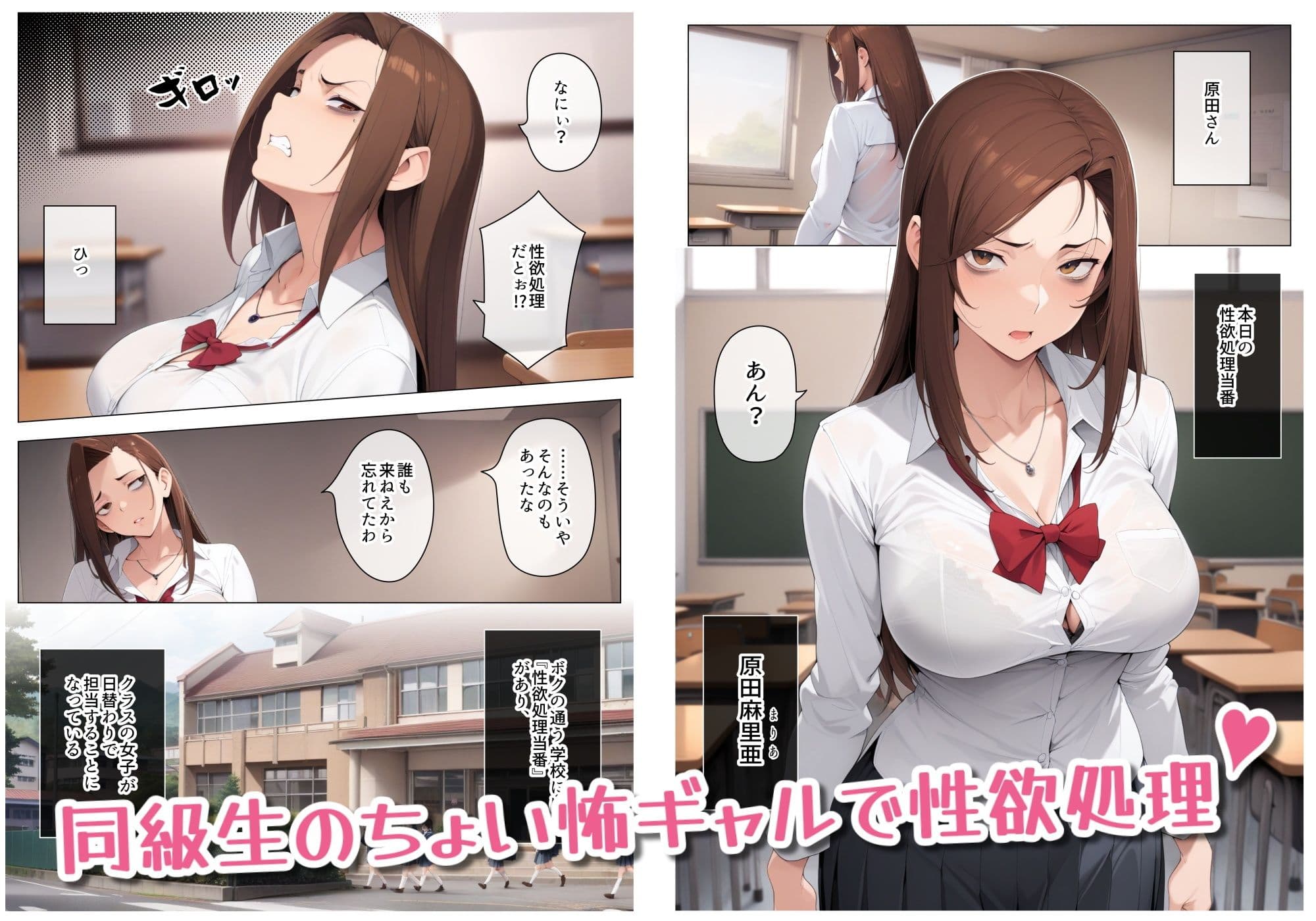 目つき悪いギャルで性欲処理 サンプル 1