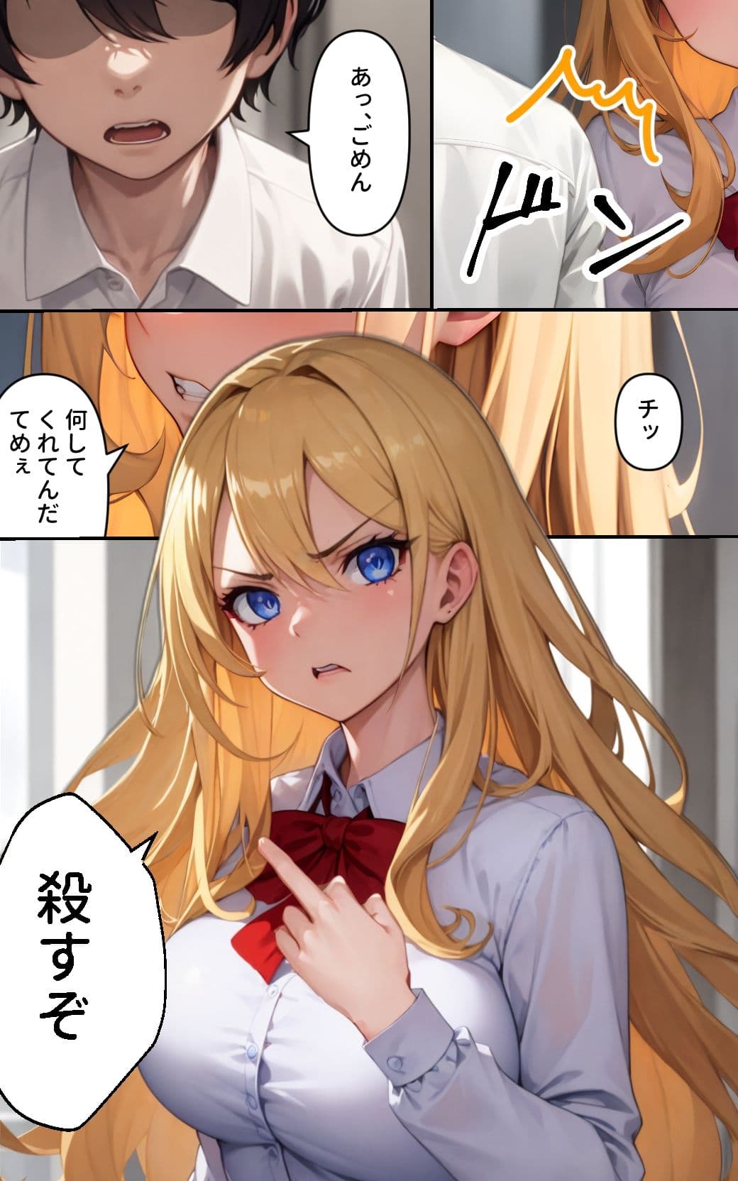 命令に逆らえないギャルメイド サンプル 1