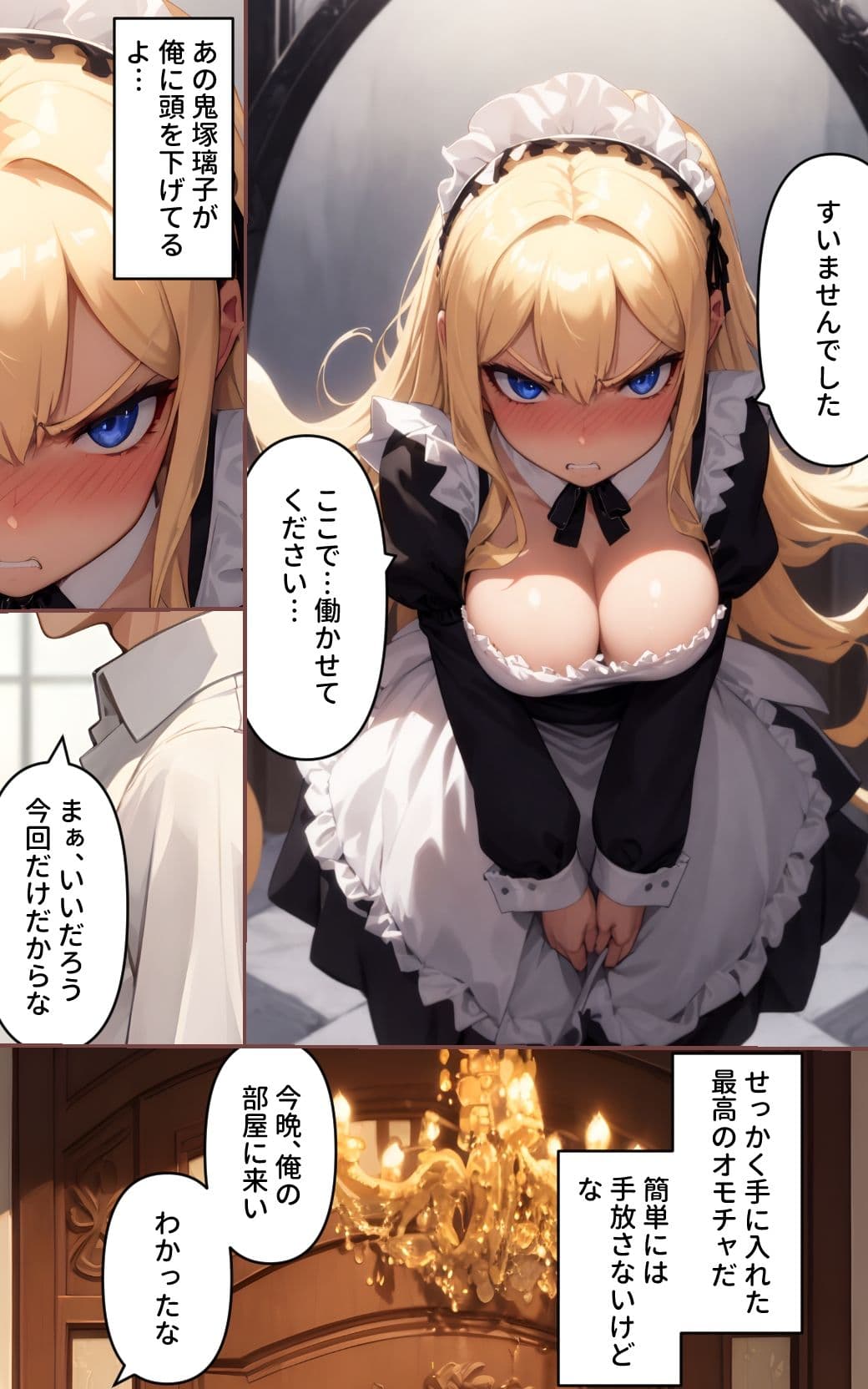 命令に逆らえないギャルメイド サンプル 7