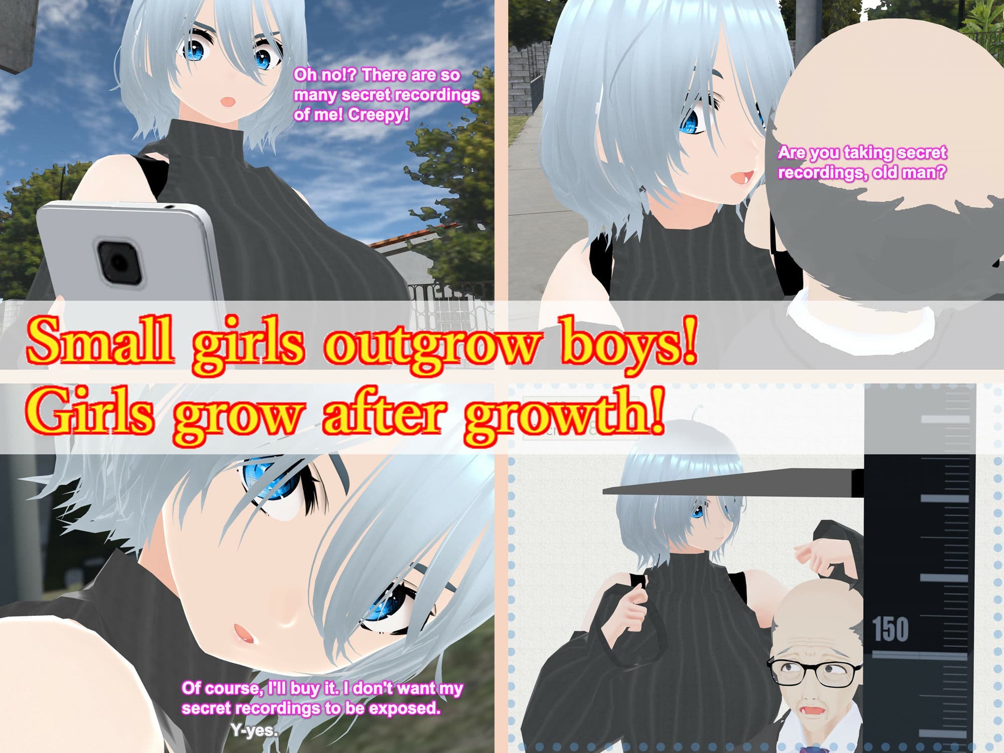 Outgrowing only girls, Overtake boys, Growth sound. Bus stop Arc サンプル 2