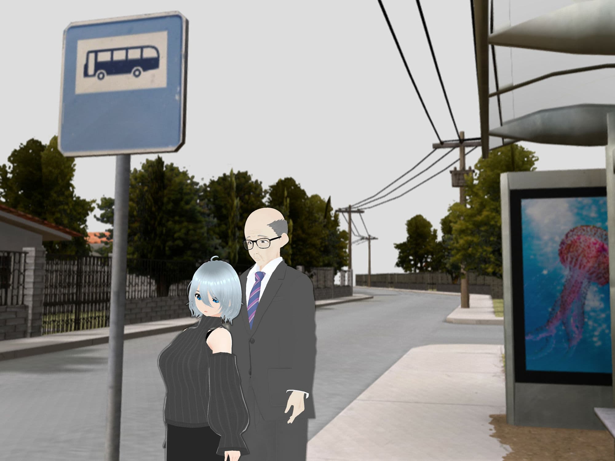 Outgrowing only girls, Overtake boys, Growth sound. Bus stop Arc サンプル 5