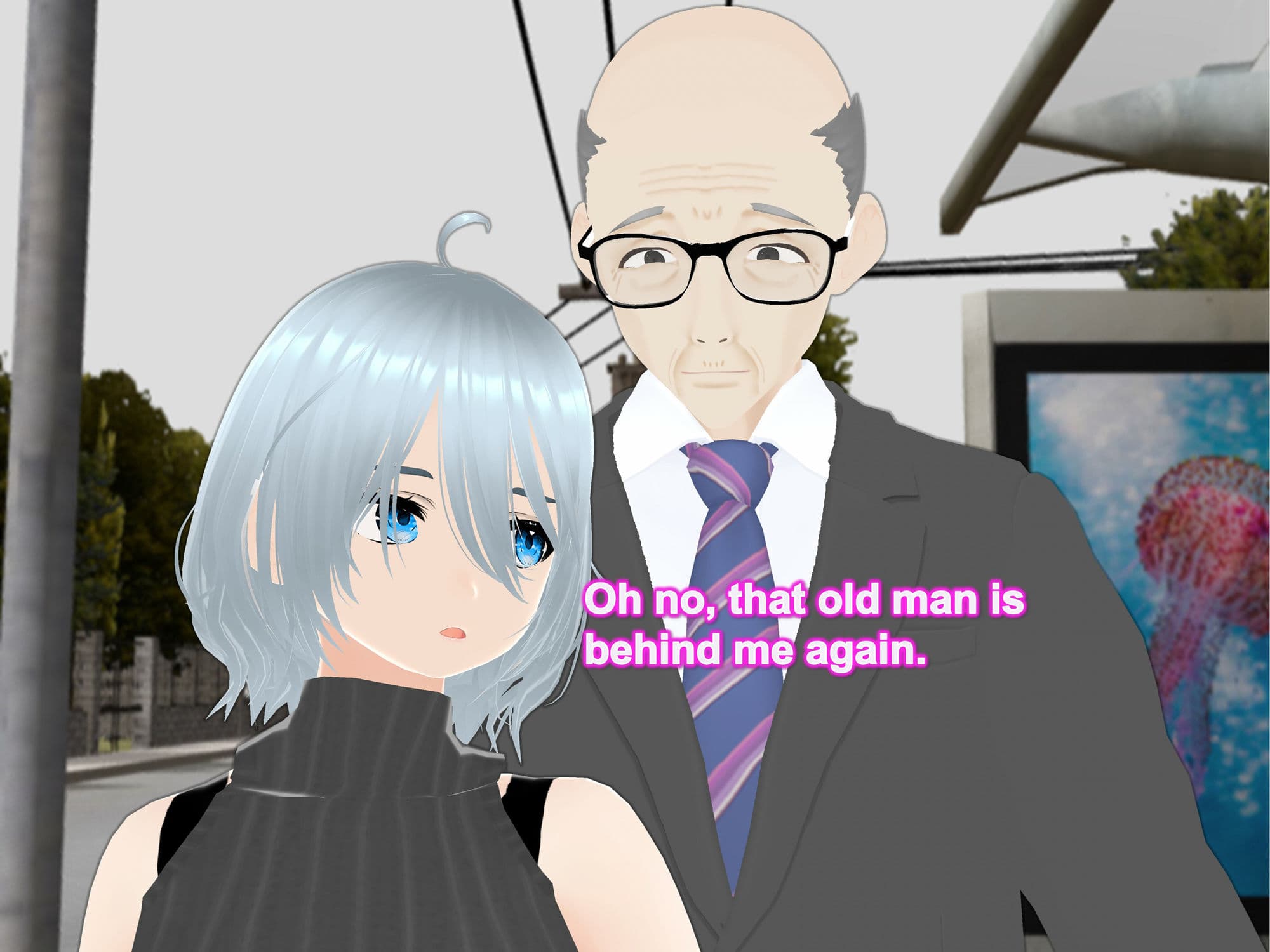 Outgrowing only girls, Overtake boys, Growth sound. Bus stop Arc サンプル 6