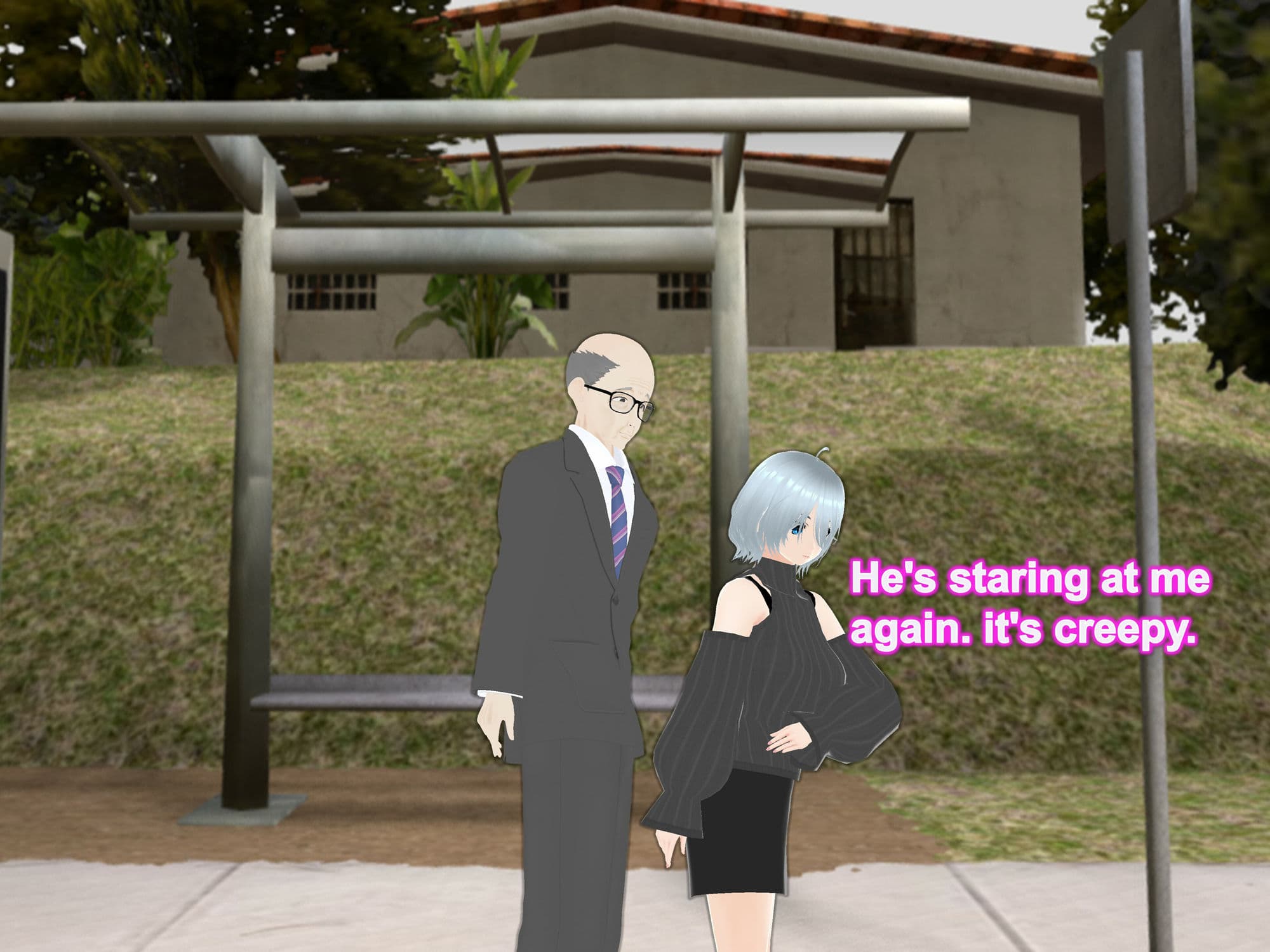 Outgrowing only girls, Overtake boys, Growth sound. Bus stop Arc サンプル 7