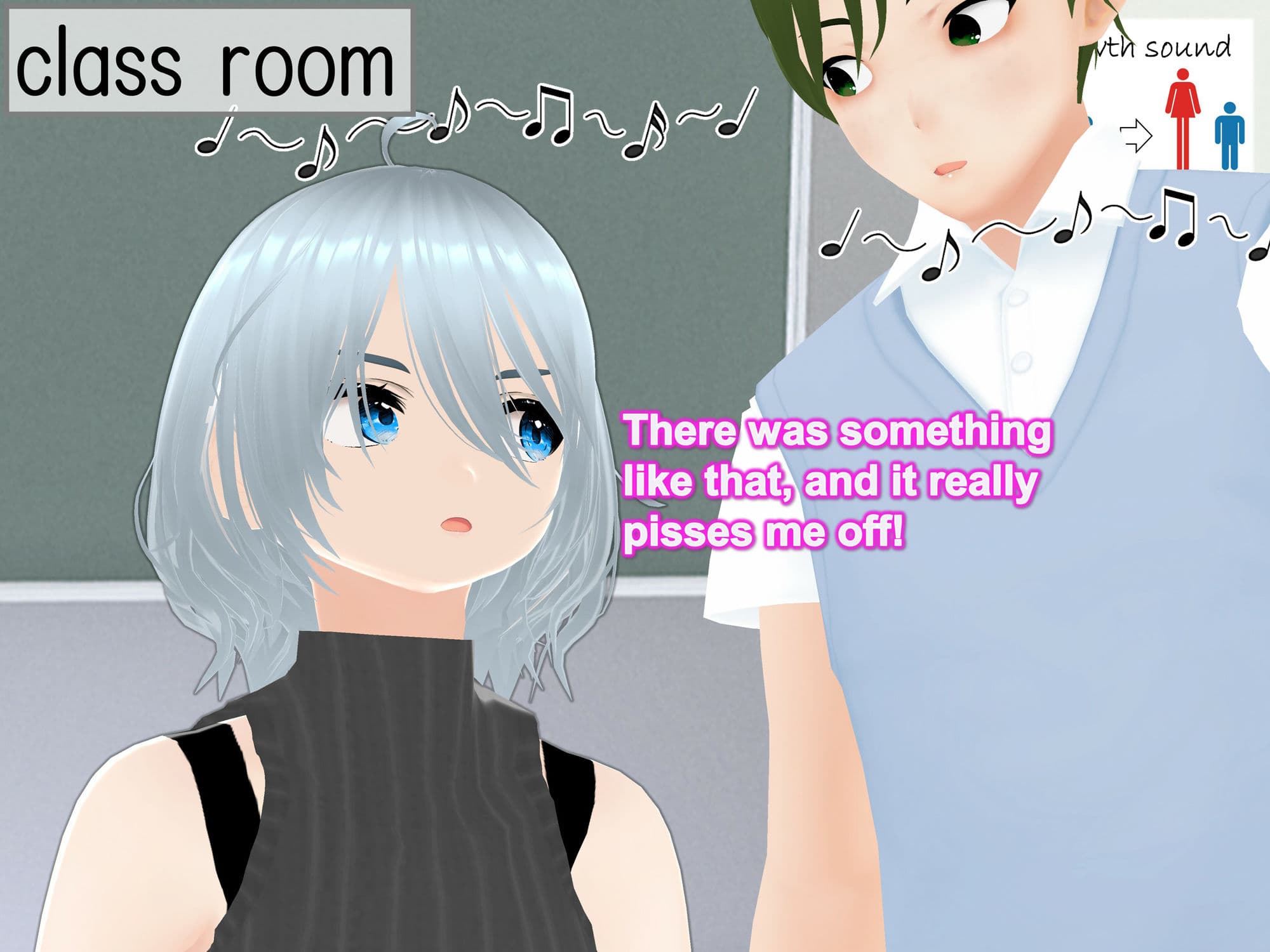 Outgrowing only girls, Overtake boys, Growth sound. Bus stop Arc サンプル 9