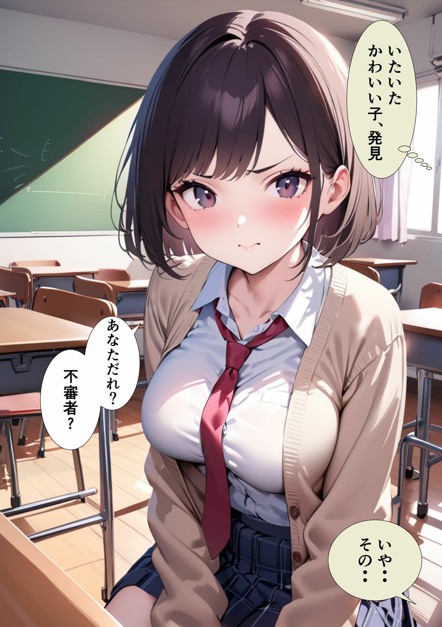 催●スマホおじさん〜孕ませ中出しハーレム 女子校生編 サンプル 2