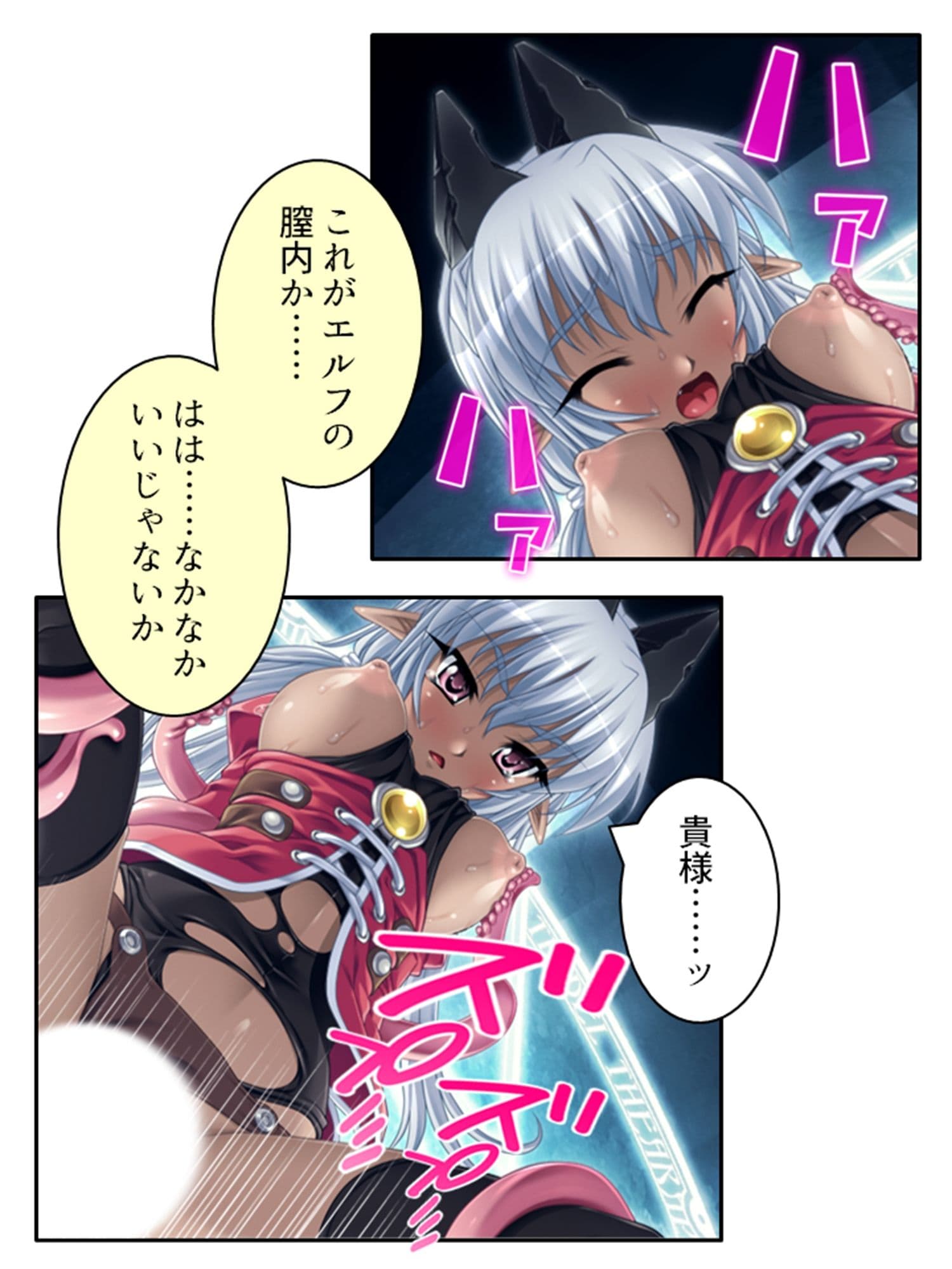やらしい身体の生意気エルフを徹底的にわからせる 1巻 サンプル 2