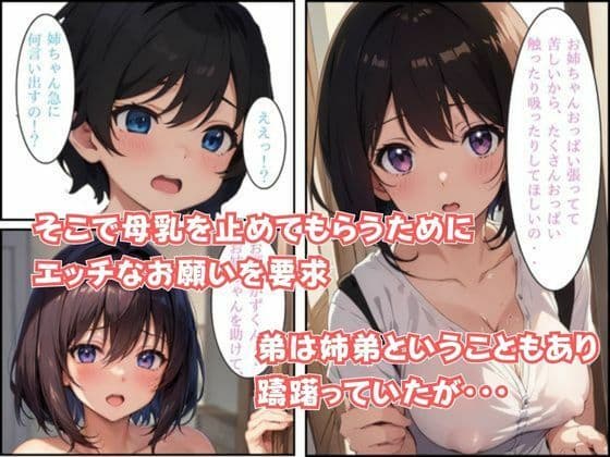 お姉ちゃんの母乳止めるの手伝って! サンプル 3